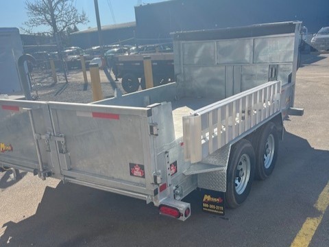 Cargo, Utility Trailers  2025 Miska 5 Ton Custom Galvanized Dump Trailer Photo